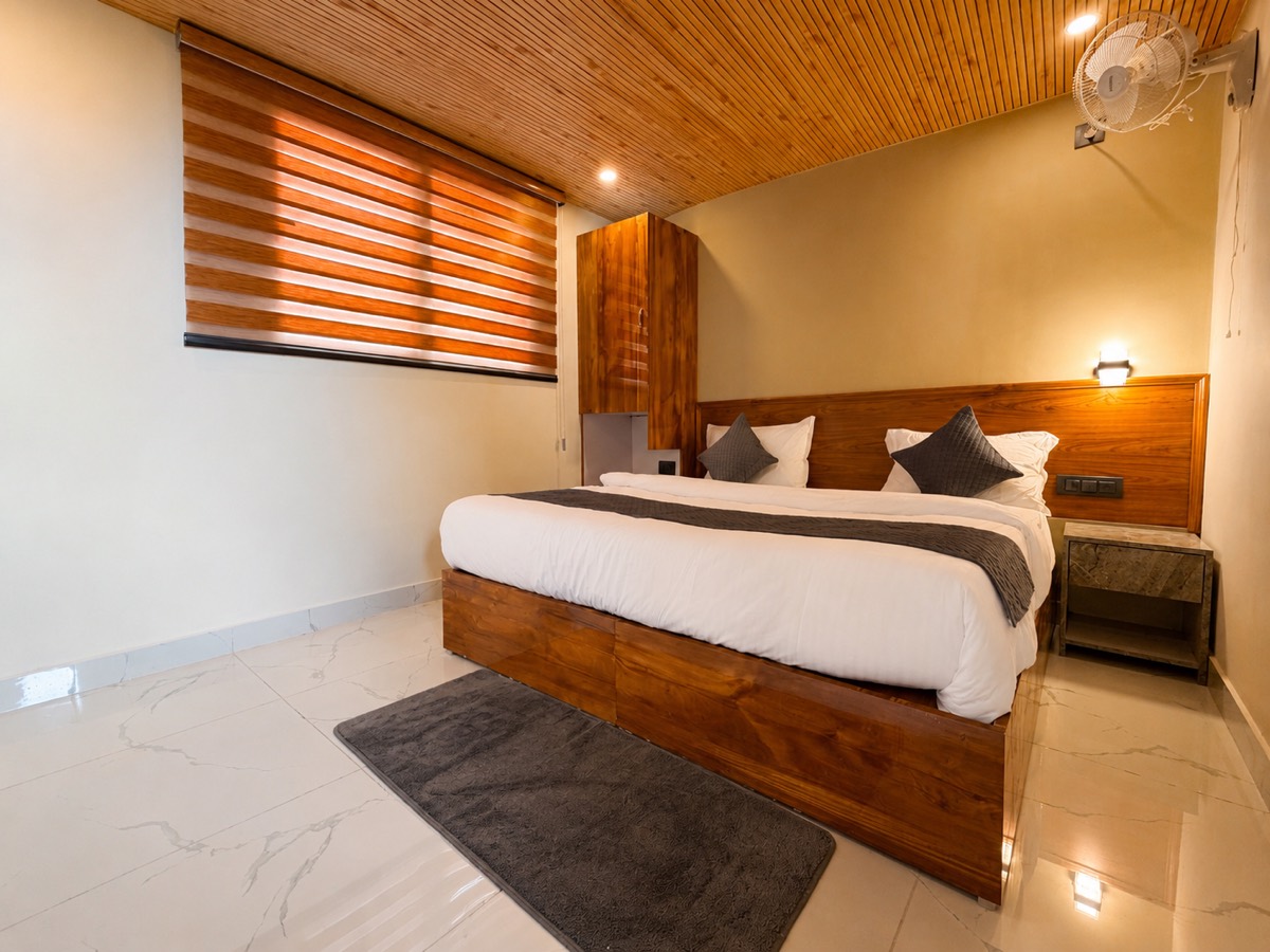 Himalayan Heights Room at The Moksha Retreat